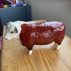 Beswick No  1363a  first Version  Hereford Bull  champion Of Champions  Figurine