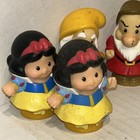 Fisher-price Little People Snow White And The 7 Dwarfs Figure Set 2012 Mattel A2