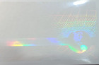100 Id Card Hologram World Map Sticker Holographic Self Adhesive
