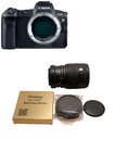 Canon Eos R-mount Adapted Sigma 70-210 Mm F 4-5 6 Uc Telephoto Zoom Lens 