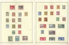 Jamaica Stamp Collection On 4 Scott Pages  1860-1937  Jfz