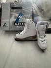 Jackson Ultima Classic 200 Figure Skates     Girls women   s Size 1     White     Nib