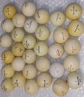 Spalding Top Flite Silver King Rebel Renegade Golf Balls 32 Total 60 s 70 s Vtg