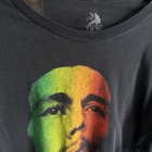 Bob Marley Face Graphic T-shirt Men s Xl Zion Rootswear Reggae Rasta Black Tee