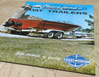Vintage Original 1971 Shore Landr Boat Trailers Catalog Brochure And Specs
