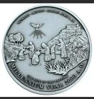 Jordan 10 Dinars 2000 Silver Coin 1oz  31 1g Millennium Year   Baptism Of Jesus