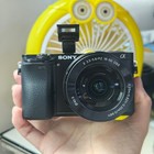 Black Sony Alpha A6000 Mirrorless Digital Camera W 16-50mm Lens With Accessories