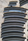 Obo Set Of 43 Pcs  Ho Scale Model Train Tracks  With  bonus Ho Scale Model Train