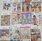 Lot Of 52 Craft Sewing Patterns Costumes Aprons Uncut Simplicity Vogue