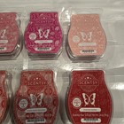 Lot Of 8 - Scentsy Wax Bar Melts Mix Lot  New Fall   Pink Scents