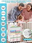 Hanging Diaper Caddy Organizer Crib Organizer For Changing Table  Playpen wall