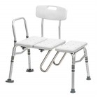 Splash Defense Transfer Bench With Curtain Guard Protection