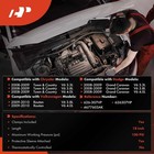 Hvac Heater Hose Pipe Line Assembly With Auxiliary Heater Compatible With Dodge