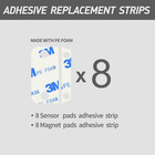 8pcs Ring Sensor Adhesive Pads For Ring Alarm Contact Sensors And Magnets 2nd Ge