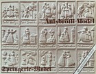 Vintage New Old Stock Springerle   Tirggel   Gingerbread Mold With 15 Designs