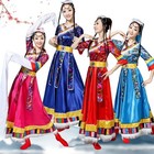 Chinese Folk Dance Tibetan Clothes Tourism Clothing Women Ethnic Style Minority