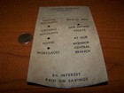The State Bank Of Toledo Savings Envelope Vintage Item