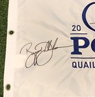 Bryson Dechambeau Signed 2025 Pga Championship Authentic Embroidered Flag