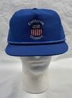Union Pacific Railroad California Division Rope Braid Snapback Baseball Hat Blue