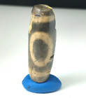 Indo Tibetan Himalayan Ancient Old Dzi Amulet Prayer 1 Eye Antique Pendant Bead 