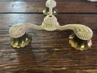 Antique 1920   s-30   s 3-bulb Ceiling Light Fixture Parts For Restore Project