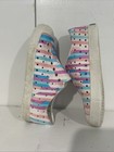 Native Shoes Jefferson Classic Slip On Pastel Multi Stripe Pink Blue White J1