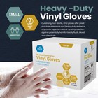 Med Pride Vinyl Exam Medical Gloves powder   Latex-free large 1000-count 