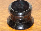 Vintage Glass Cobalt Dark Blue Ink Well