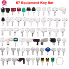67pcs Heavy Construction Equipment Key Set For Kubota Jcb Cat Hitachi Volvo