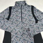 Kerrits Shirt Womens Large Gray Horses Equestrian Riding Stretch Pullover