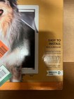 Ideal Pet Products Xl Plastic Pet Door White Frame For Dog 90lbs - 10 5  X 15 