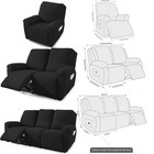 Recliner Sofa Covers Lazy Boy Relax Armchair Cover 1 2 3 Seater Sofa Protector