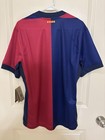 Nike Barcelona 2024 25 Home Soccer Jersey Size M Fn8797-455