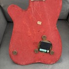 Elvis Presley Wooden Vintage Guitar Clock Works