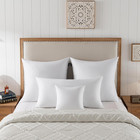 Luxury Euro Pillow Inserts 30x30 - Soft Feather   Down Fill  Cotton Cover