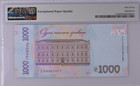 2019 Ukraine 1000 Hryven P128a Banknote Unc Pmg 67