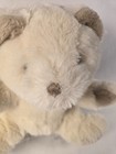 Vintage 1988 Applause Teddy Bear Cream Brown Plush Stuffed Animal Toy Cuddly