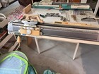 Brother Kh-120 Kr-120 Fine Gauge 3 5mm Double Bed Knitting Machine Set - Tested