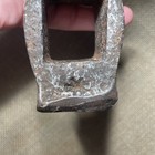 Antique 16th Century Iron Axe Head With Maker s Mark Medieval Tools Weapons X1