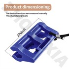 Zhongxia 4  Steer Stop Outboard Hydraulic Steering Lock For 1  Blue