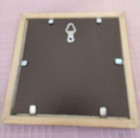 Bruges Lace Framed Piece Cat  5  X 5 