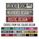 Custom Street Sign  Rustic Street Sign  Vintage Looking Personalized Sign