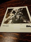 Nirvana Nevermind Era Geffen Publicity Pic B w Glossy 