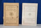 Lot Of 12 Order Of Eastern Star Ritual Books  Grand Chapter Florida 1937   1969