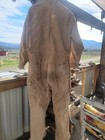 Vintage Carhartt Mens Coveralls Usa Duck Brown Lined Thermal 48 Reg  flaws Thick