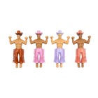 Drinking Buddies Cowboy Chaps Reusable Drink Markers   Wine Glass Charms     Ba   