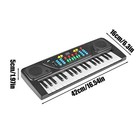 37 Key Portable Electronic Piano Keyboard Piano  mic Kids Music Educational Toy