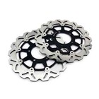 2 Front Brake Disc Rotors Set  Kawasaki Zx6r Zx10r Z1000r Versys 650 Wave Rotors