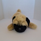 Russ Yomiko Classics Pug Dog 18  Plush Stuffed   Beans 2018 Brown   Black