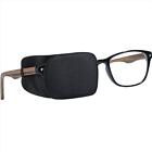 Luxurious Black Silk Eye Patch For Adults   Kids - Hypoallergenic Comfort